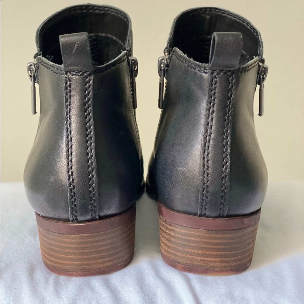 Lucky Brand black leather booties - Picture 3 of 3